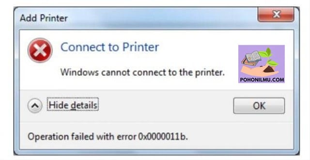 Cara Mengatasi Error 0x0000011b Saat Sharing Printer di Windows