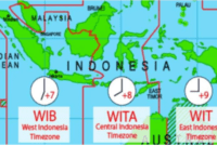 pembagian waktu di indonesia