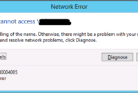 Cara Mengatasi Error 0x80004005 Tidak Bisa Mengakses File Sharing