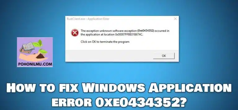 Error Code 0xe0434352
