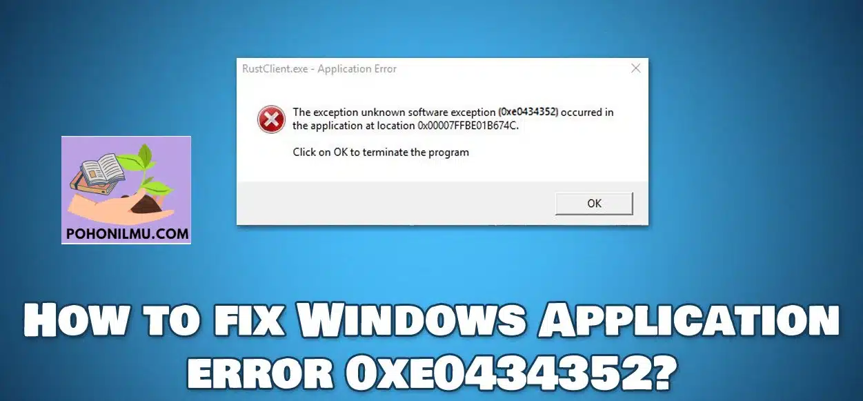 Error Code 0xe0434352