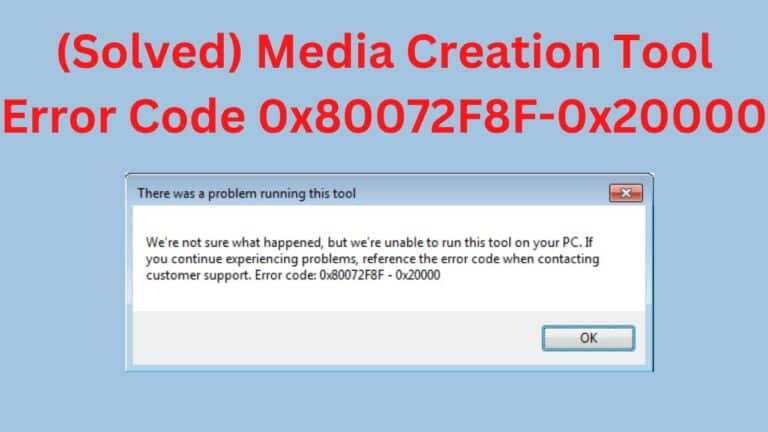Error 0x80072f8f 0x20000