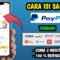 cara isi saldo paypal