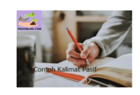 Contoh Kalimat Pasif