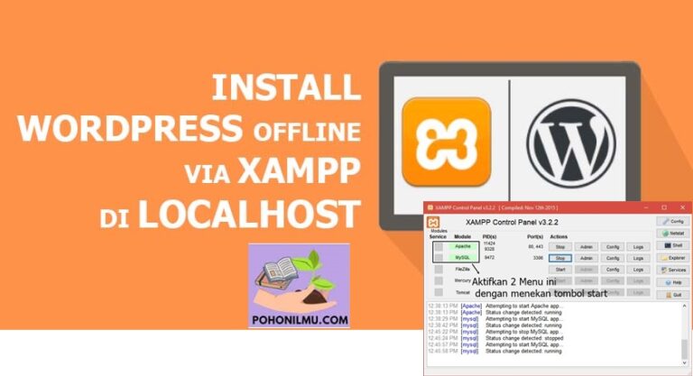 Cara Install WordPress di XAMPP Localhost 