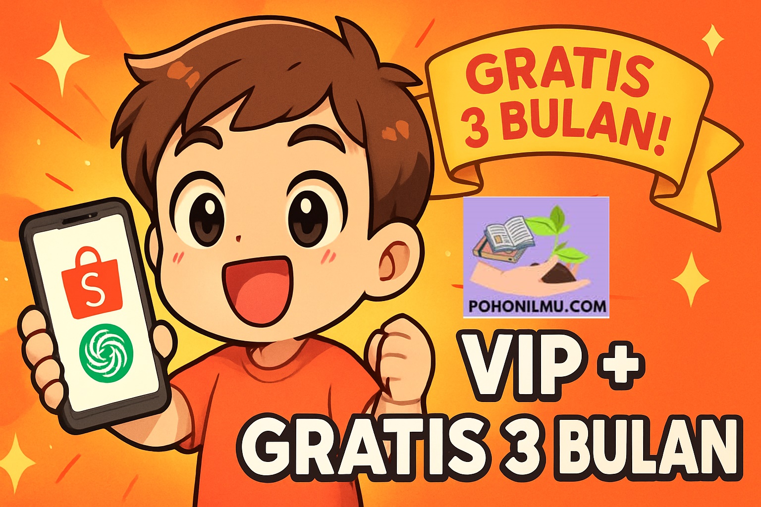 ChatGPT Plus GRATIS 3 Bulan Lewat Shopee