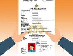 contoh skck kepolisian