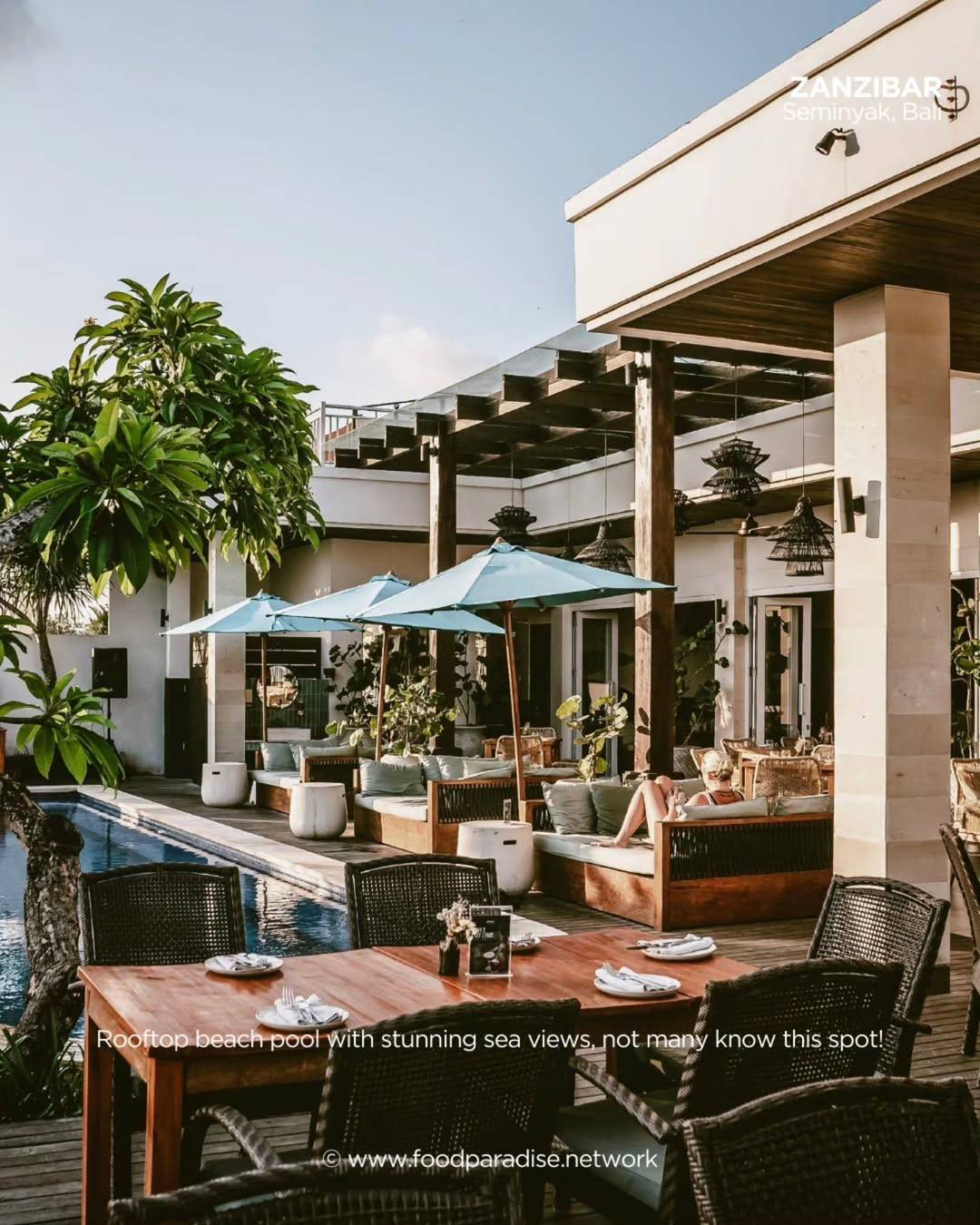 SEMINYAK BALI Theres a 2nd pool tucked away plus a beach pool with stunning sea views — no 4