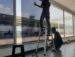 Sticker Kaca Film Sandblast