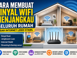 Cara Membuat Sinyal WiFi Menjangkau Seluruh Rumah