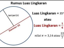 Rumus Luas Lingkaran