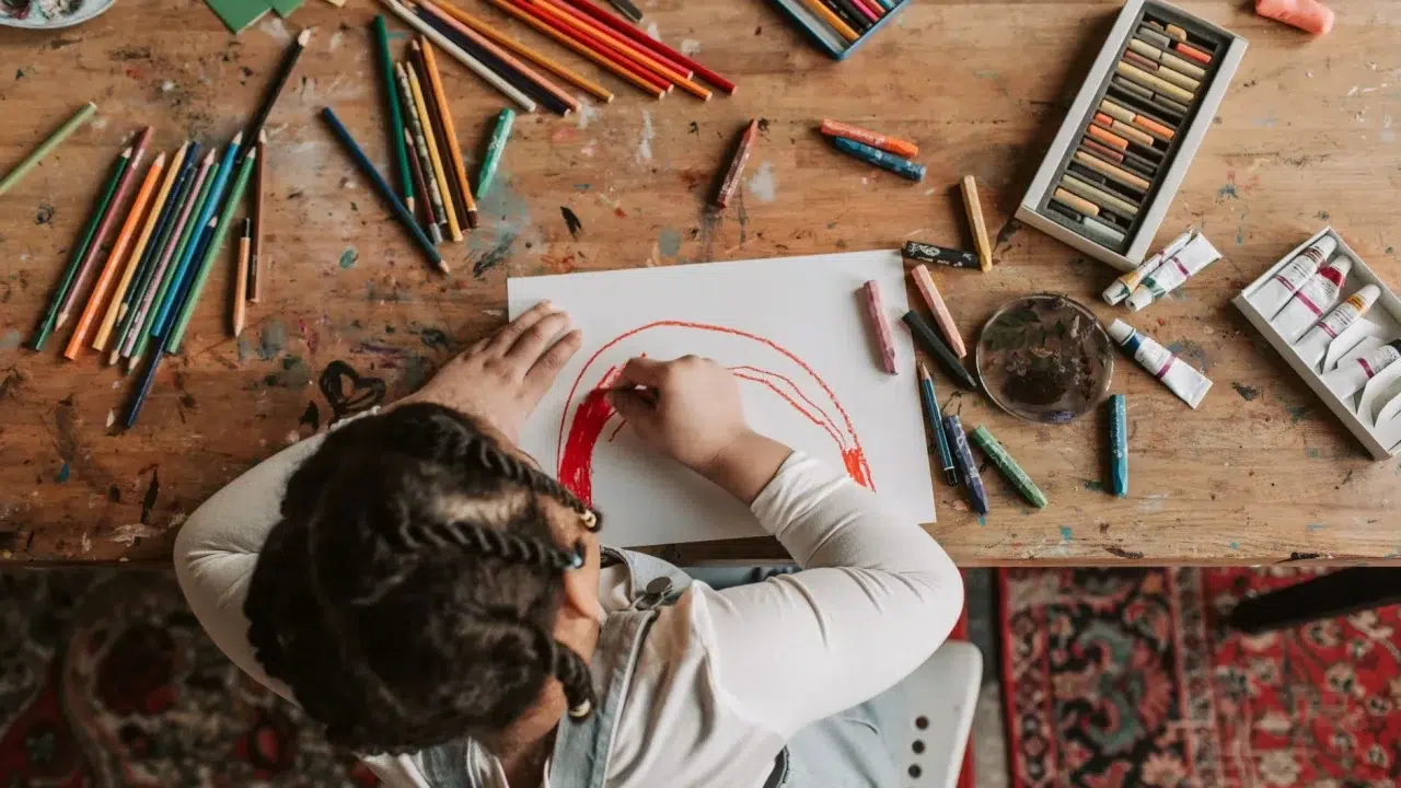 Art Materials Creative Person