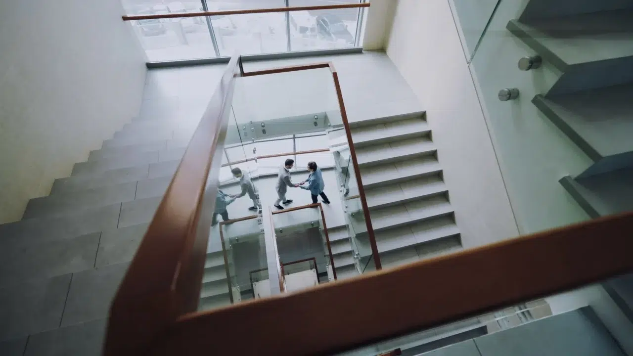Career Ladder Business Meeting