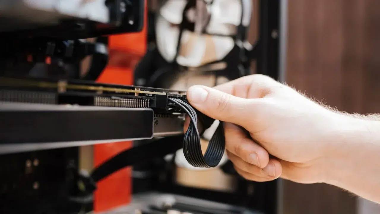 Computer Upgrade Technician Hand