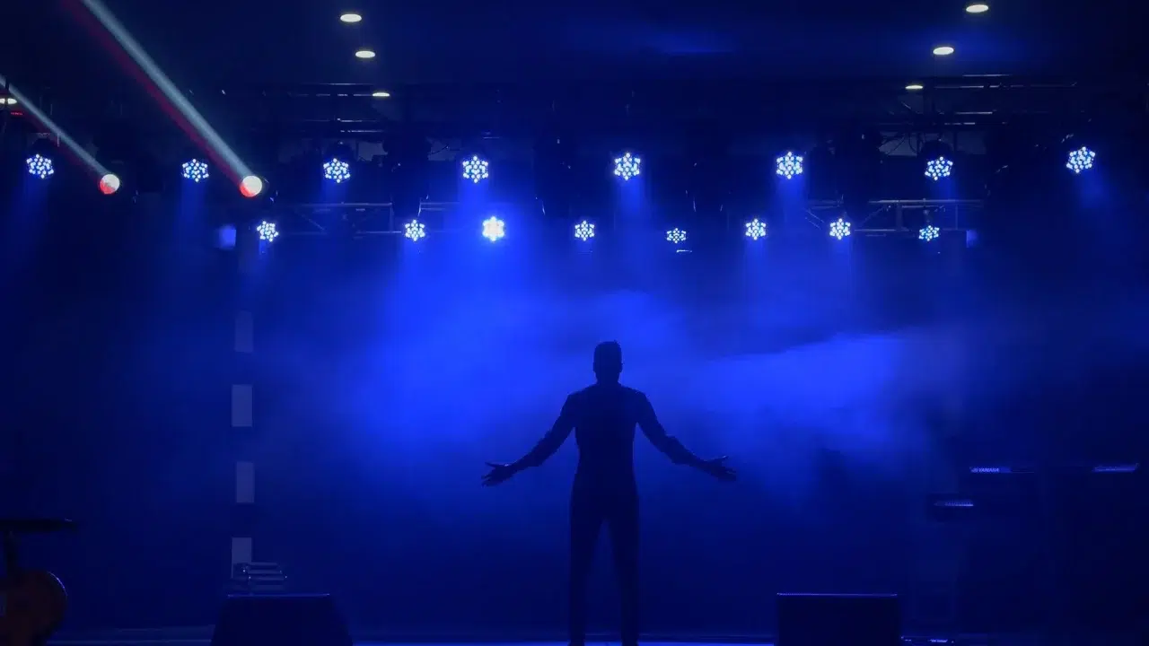 Confident Speaker Stage Light