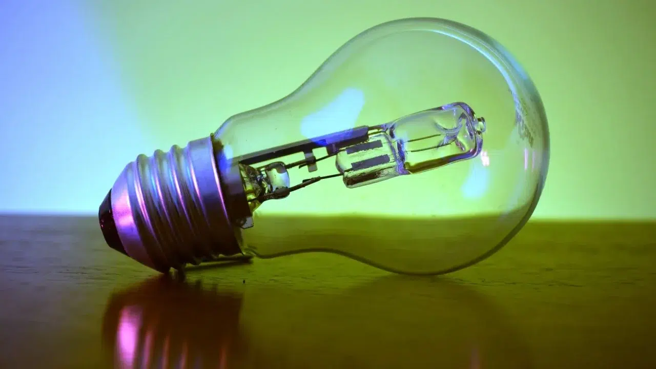 Energy Concept Light Bulb