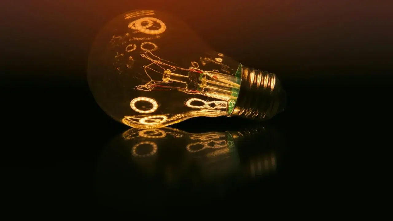 Lightbulb Idea Shining Star