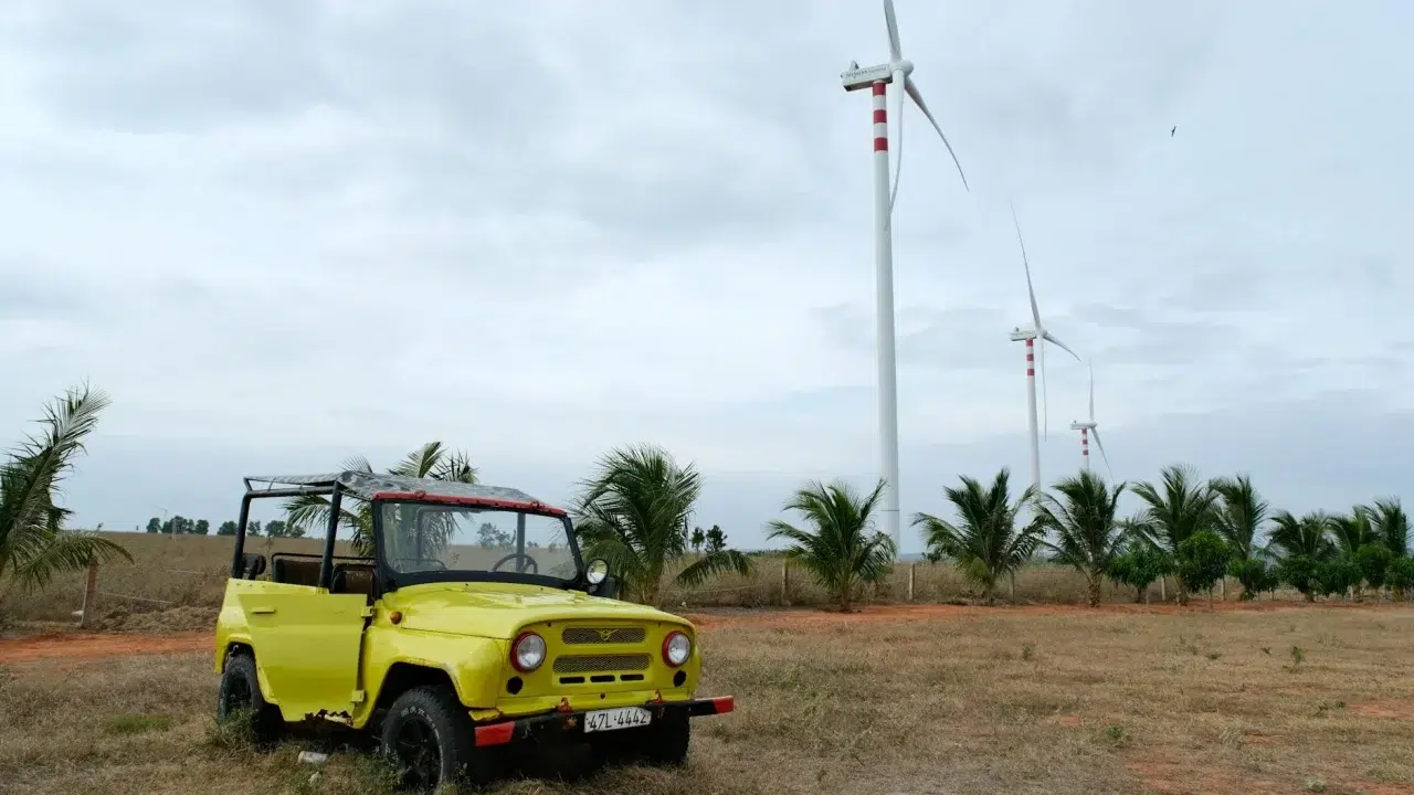 Moving Car Wind Turbine