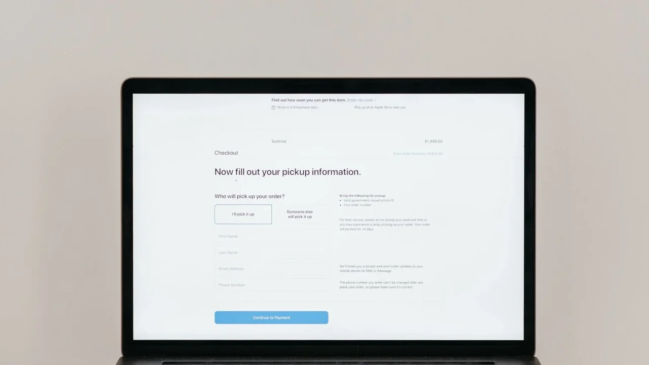 Online Form Data Entry