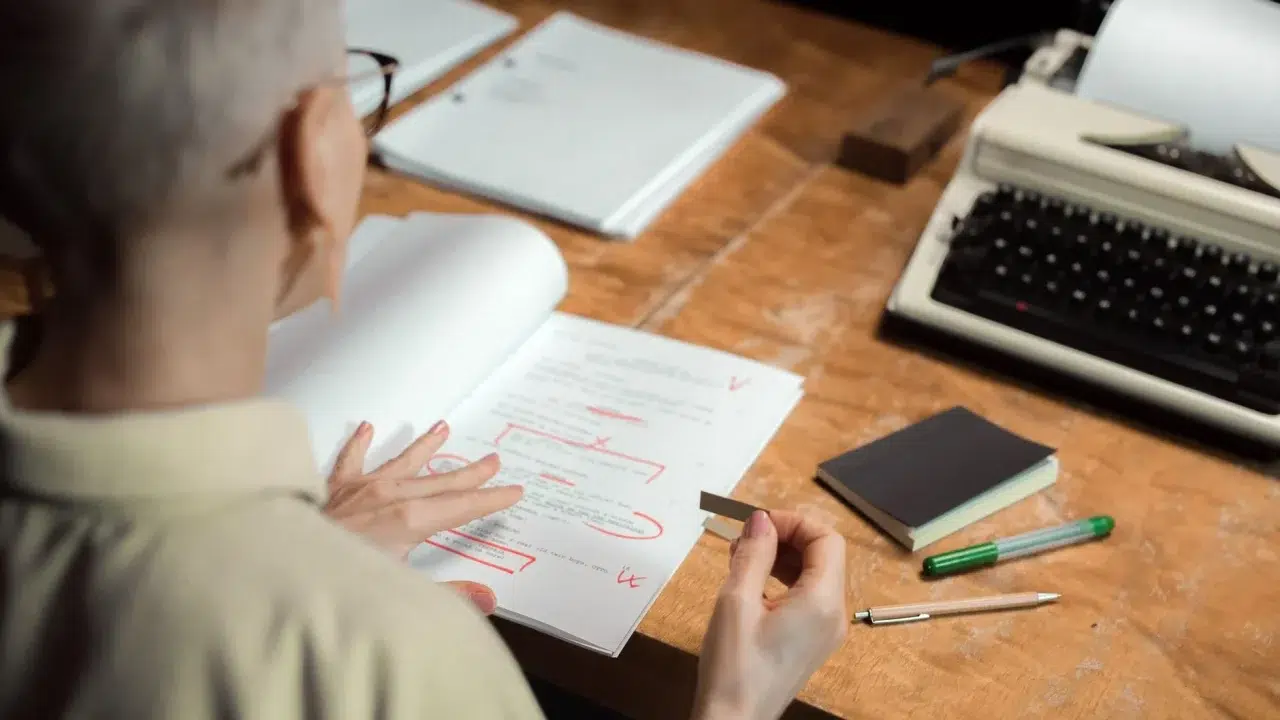 Proofreading Editing Document
