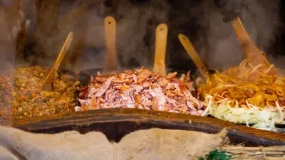 Street Food Cooking Ingredients
