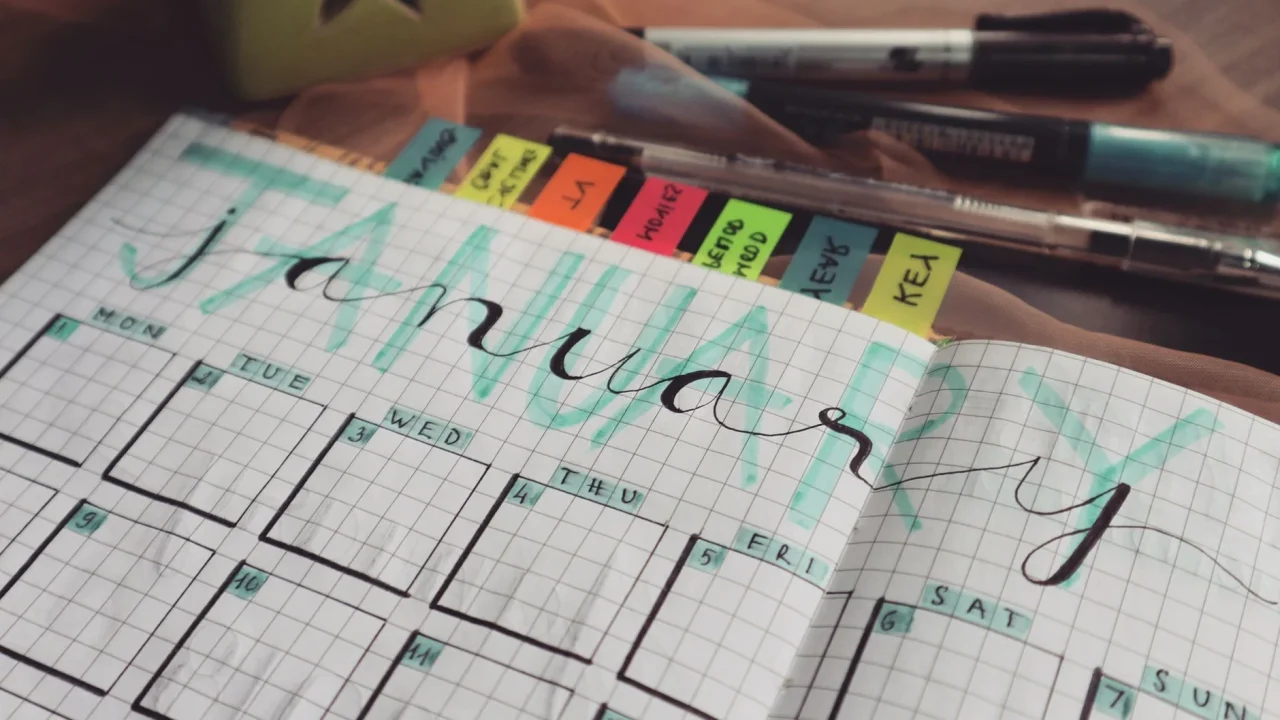 Study Tips Organized Planner