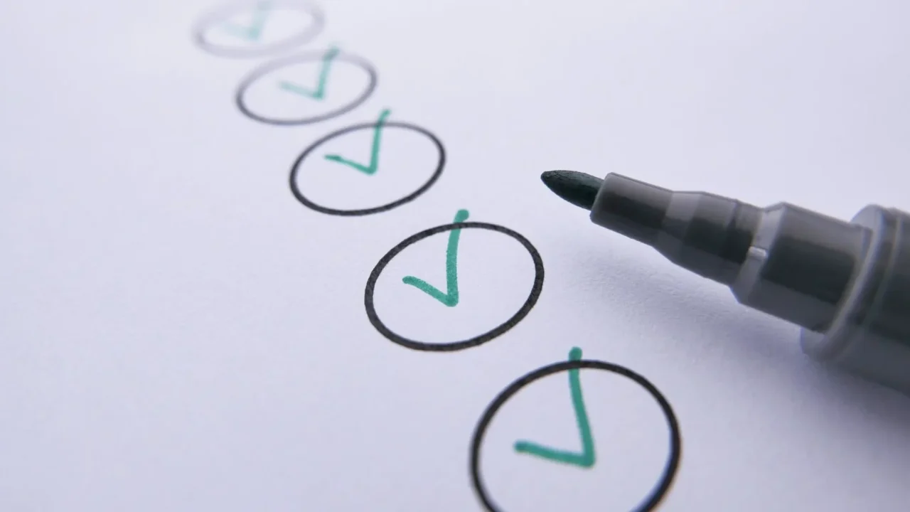 Success Tips Checking List