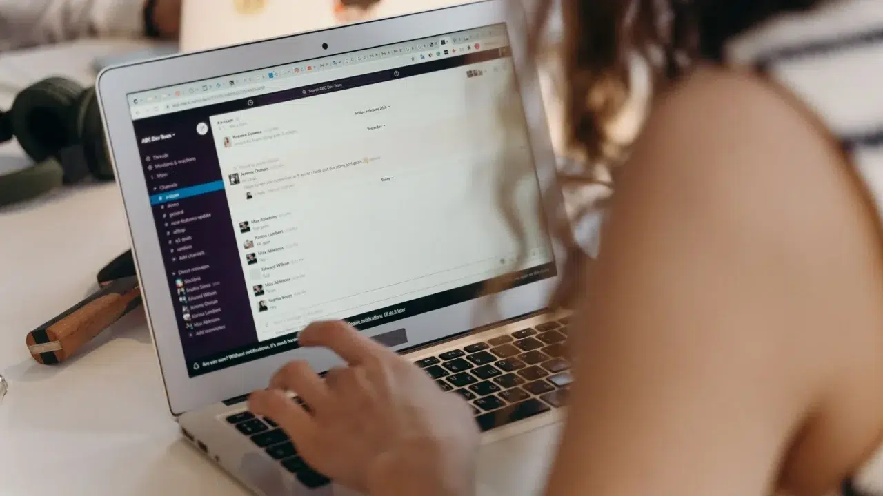 Laptop Web Browser