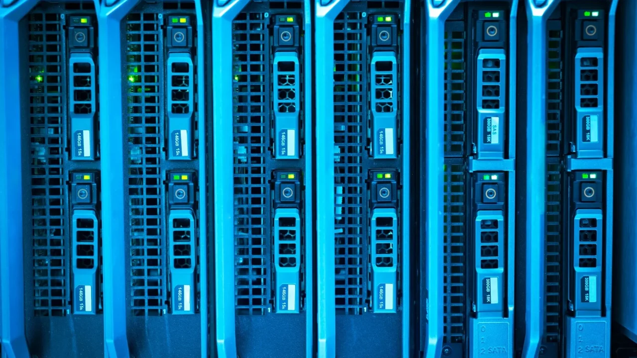 Web Hosting Server Room